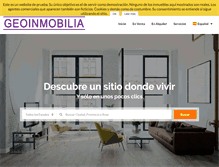 Tablet Screenshot of geoinmobilia.com